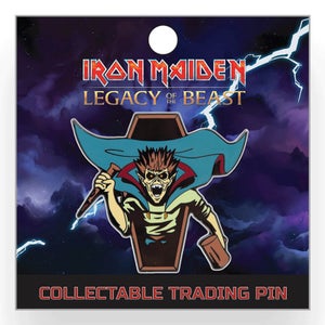 Iron Maiden Legacy of the Beast Lapel Pin - Vampire Hunter Eddie