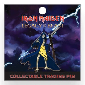 Iron Maiden Legacy of the Beast Lapel Pin - Grim Reaper Eddie