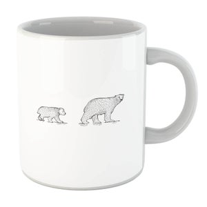 Mum And Cub Polar Bear Mug