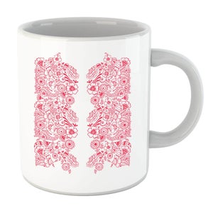 Elegant Floral Pattern Mug