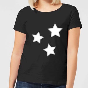 Stars Women's T-Shirt - Black