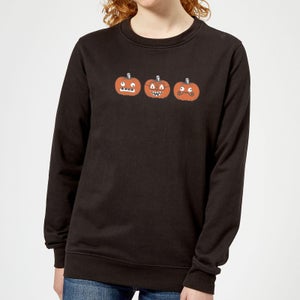 Pumpkins Women's Sweatshirt - Black