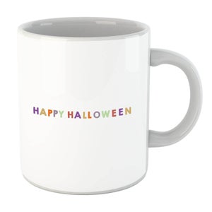 Colourful Happy Halloween Mug