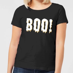 Halloween Boo! Women's T-Shirt - Black