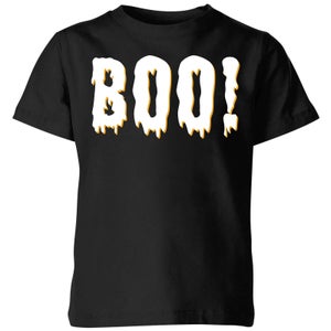 Halloween Boo! Kids' T-Shirt - Black