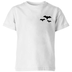 Halloween Three Bats Kids' T-Shirt - White