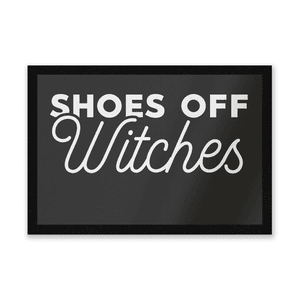 Shoes Off Witches Entrance Mat