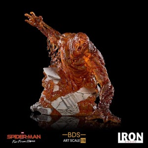 Iron Studios Spider-Man: Lejos de casa Estatua deluxe a escala BDS 1:10 Hombre ígneo
