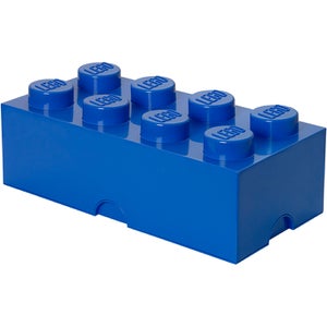 Ladrillo de almacenamiento LEGO 8 - Azul