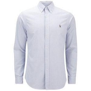 Polo Ralph Lauren Slim-Fit Oxfordhemd mit Streifen - Bsr Blue/White