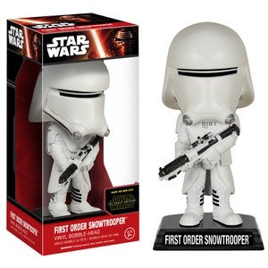 Star Wars Il Risveglio della Forza First Order Snowtrooper Wacky Wobbler Bobble Head