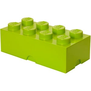 LEGO Aufbewahrungsbox 8 Noppen - Hellgrün
