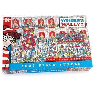 Paul Lamond Games Where's Wally? Gaye Paree Jigsaw Puzzle (1000 Pieces)