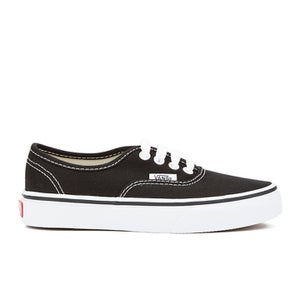 Vans Kids' Authentic Trainers - Black/True White