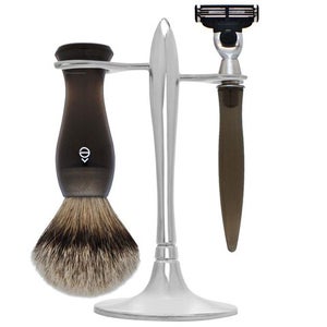 eShave T Stand Shaving Set Smoke
