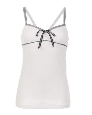 Hollister Women's Vest Top - White
