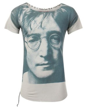 House of The Gods Men's John Lennon T-Shirt - Quicksilver