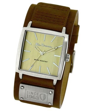 Ben Sherman Ben Sherman Leather Cuff Watch - Brown