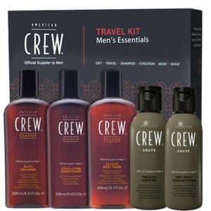 American Crew Men's Essentials Travel Kit