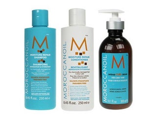Moroccanoil Cleanse and Curl Set