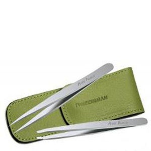 Tweezerman Petite Tweeze® Set - Green Case