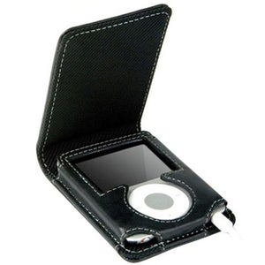 Knomo iPod Nano 3G Flip Case -  Black