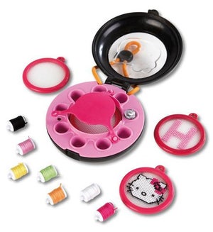 Hello Kitty Fashion To Go - Fabric Badge Kit