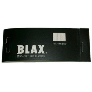 Blax Snag-Free 2mm Mini Braid Elastics - Clear