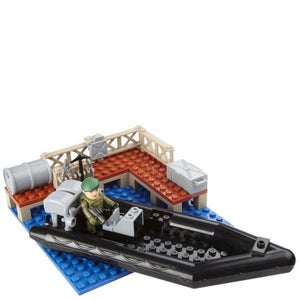 H.M. Armed Forces: Royal Navy Assault Rib Mini Playset