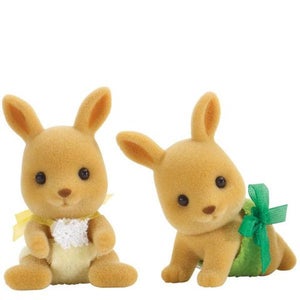 sylvanian families Kangaroo Twins