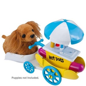 Zhu Zhu Pets Puppies Push Along - Hot Dog Cart