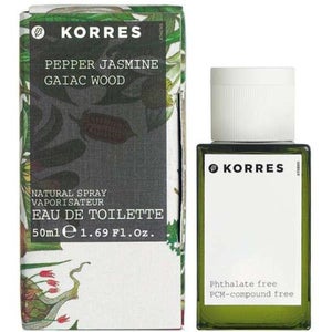 KORRES Pepper, Jasmine And Gaiac Wood EDT 50ml