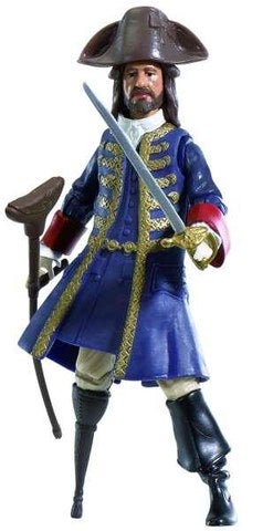 Pirates Of The Caribbean - Basic Figure Wave #1 Barbosa Figure