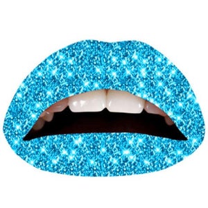 Violent Lips Blue Glitterati