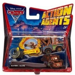 Cars 2 - Action Agents Vehicle and Launcher Mater 