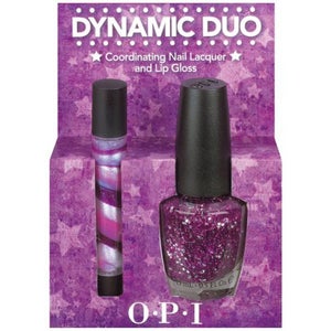OPI Dynamic Duo - Divine Swine & Holiday Lip Gloss