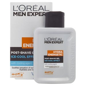 L'Oréal Paris Men Expert Hydra Energetic Post-Shave Gel Ice-Cool Effect (100ml)