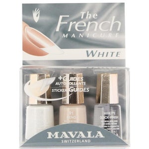 MAVALA WHITE FRENCH MANICURE KIT