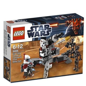 LEGO Star Wars: Elite Clone Trooper and Commando Droid Battle Pack (9488)