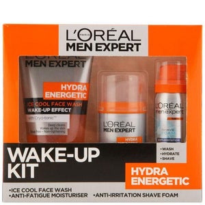 L'Oréal Paris Men Expert Hydra Energetic Skin Wake-Up Kit (3 Products)