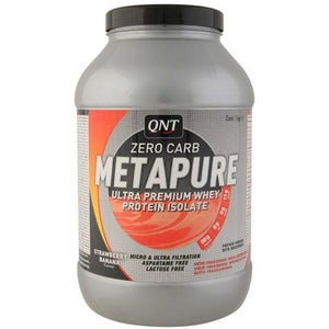 QNT METAPURE ZERO CARB - STRAWBERRY/BANANA (1KG)