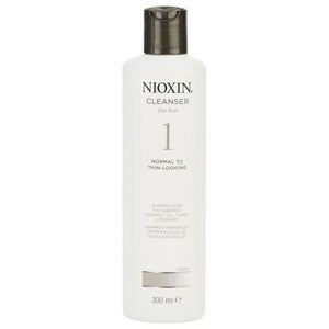 NIOXIN System 1 Cleanser Shampoo for Normal to Fine Natural Hair (300ml)