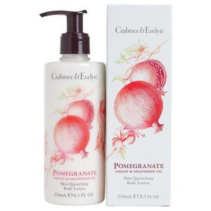 CRABTREE & EVELYN POMEGRANATE, ARGAN & GRAPESEED BODY LOTION (250ML)