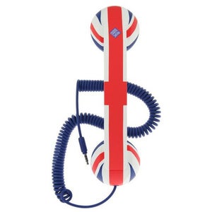 Pop Phone Retro Handset - Union Jack