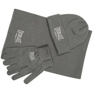 Everlast Men's 3-Pack Accessory Set - Grey Marl