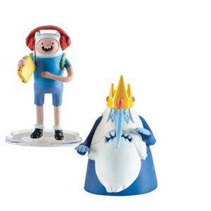 Adventure Time - 2 Inch Figure Collectable - Finn and Ice King