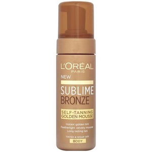 L'Oréal Paris Sublime Bronze Instant Self Tanning Golden Mousse (150ml)