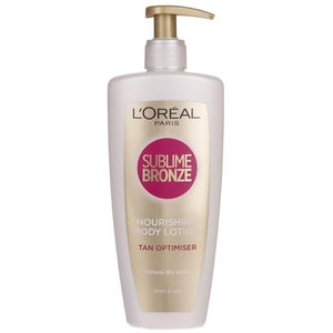 L'Oréal Paris Sublime Bronze Nourishing Body Lotion Tan Optimiser (250ml)