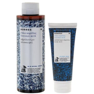 KORRES Coconut Milk Body Milk and Shower Gel Duo