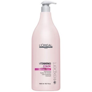 L'Oreal Professionnel Serie Expert Vitamino Color Shampoo (1500ml) and Pump